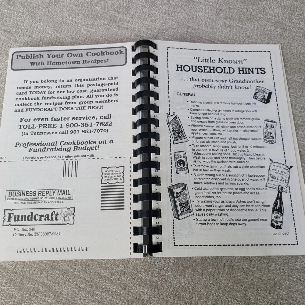 Linn County Democratic Women's Club Democrat Favorites Cookbook Missouri Vintage